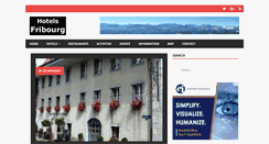 Desktop Screenshot of hotelsfribourg.com